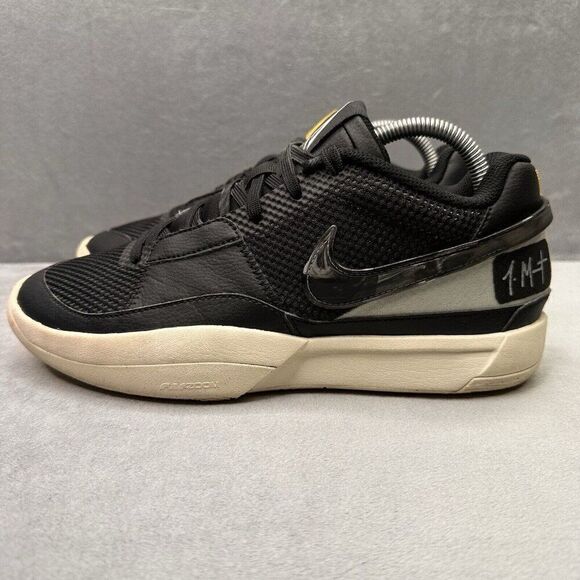 Nike Ja 1 Ain\'t Ducking Low Mens Size 8 Basketball Shoes Black Coconut Milk 2023